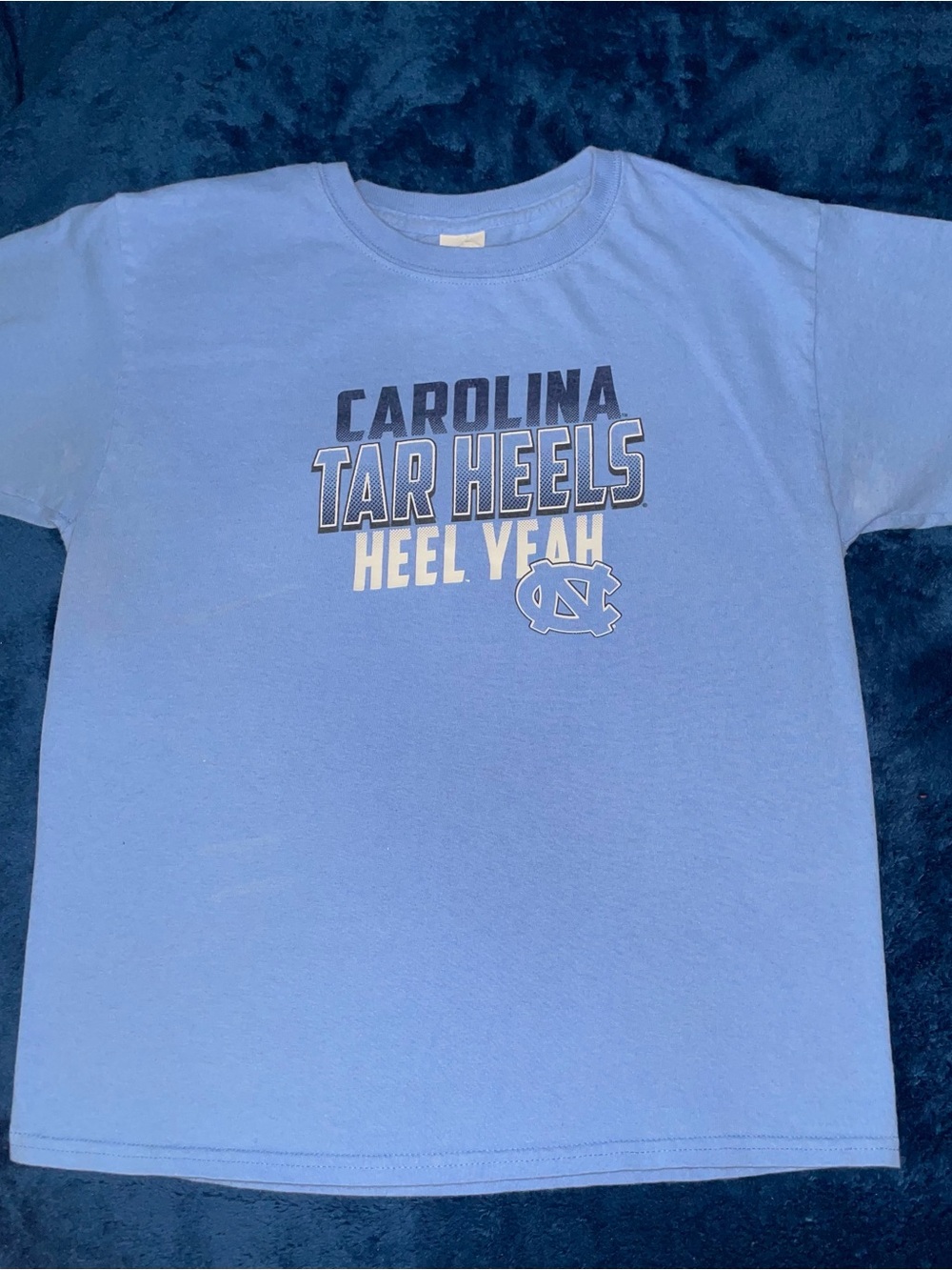 North Carolina Tar Heels Light Blue Graphic Tee - Heel Yeah